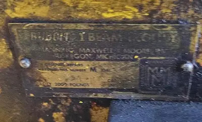 USED 1972 BUDGIT 309828-43