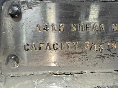 Used CINCINNATI 1412 Power Squaring Shears (Inch) Ohio US | HGR 24 #1266483