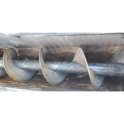 Used 9"dia. X 9' Screw Conveyor (Center Discharge)