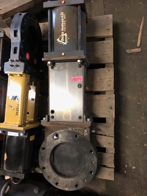 8" Delta Industrial 150-08-316-E5/1-PC-F18 Pneumatic Knife Gate Valve
