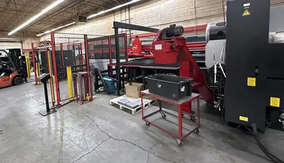 Used 2012 AMADA EMLK3610NT Laser Combo Punches Illinois US | Machinery Marketing International #1314505