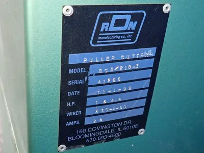 Used 1999 RDN MANUFACTURING SC3/2183 Pullers (Extrusion Downstream) Ohio US | HGR 24 #733848