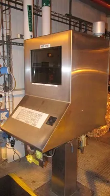 Ferrum DSZ-UR/T/HA 1250/630 perforate basket centrifuge, Eldon-coated.