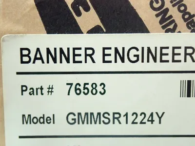 New | in-Stock BANNER MSR1224Y Light Curtains & Grids Ohio US | HGR 24 #775436