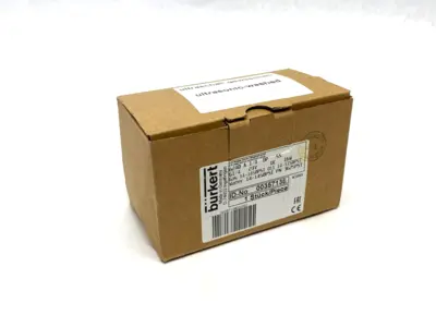USED BÜRKERT 2/2-WAY SERVO SOLENOID VALVE 6240 A 1/4 DP SS 24VDC 16W