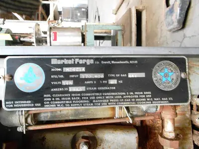 USED 1980 MARKET FORGE DUAL MATIC 3100