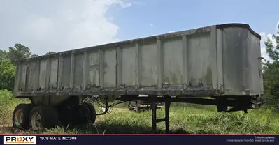 Used 1978 MATE INC 30F Dump Trailers Mississippi US | Proxy Equipment #1378359