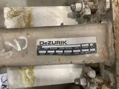 USED DEZURIK SIZE 6"