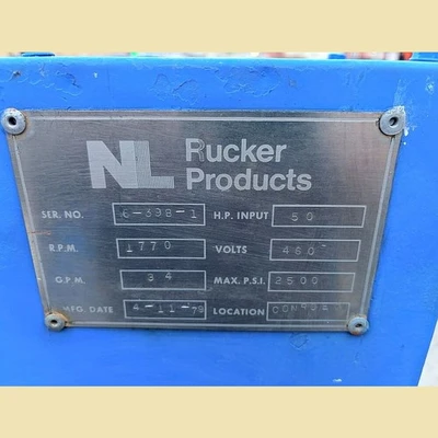 50HP Kent Fluid Power Hydraulic Power Pack