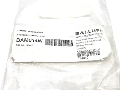 New | in-Stock BALLUFF BAM014W, BTL6-A-3800-2 Misc Industrial Equipment | Maverick Industrial Sales #1112728