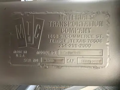 Used MTC H-LEC-S Tote Dumper Illinois US | M&M Equipment Corp. #1335509