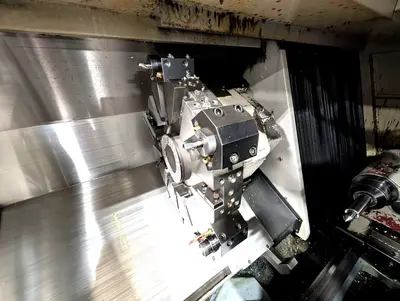2012 OKUMA GENOS L400E CNC Lathes | Toolquip, Inc. (4)