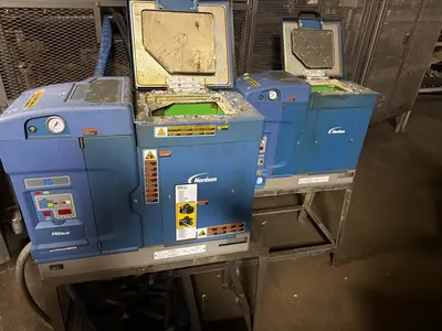 Used PEARSON PACKAGING SYSTEMS NORDSON Case Erectors - Glue Bottom Seal Illinois US | M&M Equipment Corp. #1337526