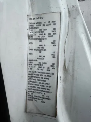USED 2020 VERSA-LIFT VST-52-MHI