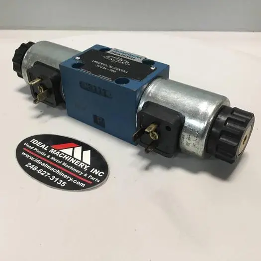 Used MANNESMANN REXROTH 4WE6W60/EG24N9K4 Valves/Fittings Michigan US | Ideal Machinery #576334