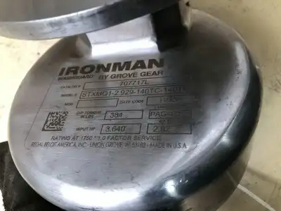 Ironman STXMQ1-2.929-140TC-140TC Inline Washdown Speed Reducer 2.92:1 3.640HP