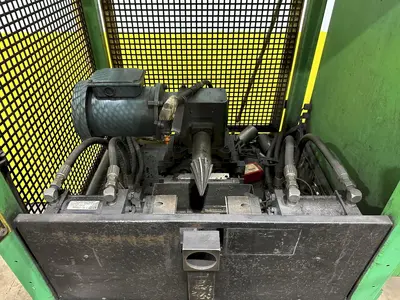 2.5" JR AUTOMATION TUBE DEBURRING & ID CHAMFERING MACHINE: STOCK #19033