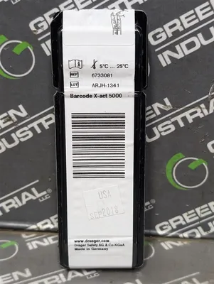 Dräger 6733081 Formaldehyde 0.2/a Glass Detector Tube Set New NIB