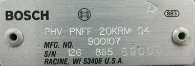 NEW BOSCH PHV-PNFF-20KRM-04 HYDRAULIC MOTOR PHVPNFF20KRM04 900107