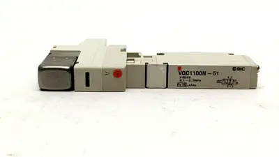 VQC1100N-51 | SMC  Single Solenoid Valve -  Used