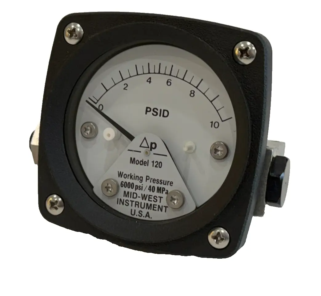 NEW MID WEST INSTRUMENT 120AA-00-00 PRESSURE GAUGE