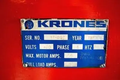 Krones Polymatic Labeler