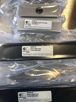 LAM  715-012233-003 ASSY GATE INNER QTY 2, LSA1551-17ANODIZED TYPE II ALUM BIO