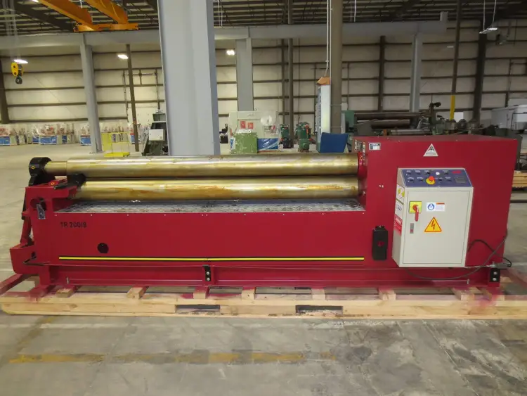 New | in-Stock LEMAS TR200/8 Plate Bending Rolls including Pinch Michigan US | Ultimate Tube Bender Parts Plus #201494