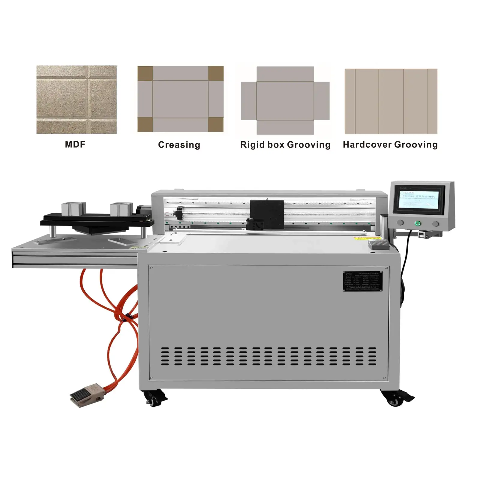 Used _UNKNOWN_ 27.5/51.2in(700mm/1300mm) Auto Die-cutting and Auto Programming V slots Grooving Machine Scoring & Perforating Machines Oklahoma US | Wide Image Solutions #1524817