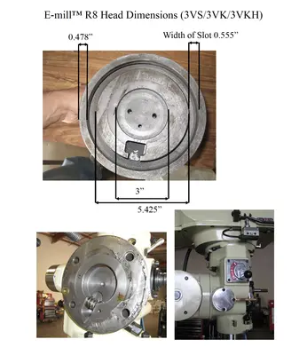 New Acer 3-VSII E Mill Frequency Drive Head