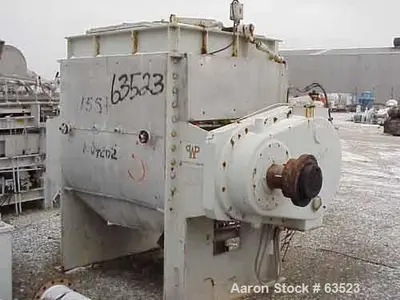 Used WERNER & PFLEIDERER UK1500X55 Double Arm Mixers Illinois US | Aaron Equipment #85327