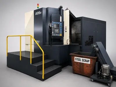 2004 MAKINO A99E Machining Centers Horizontal | ESP Machinery Australia Pty Ltd (2)