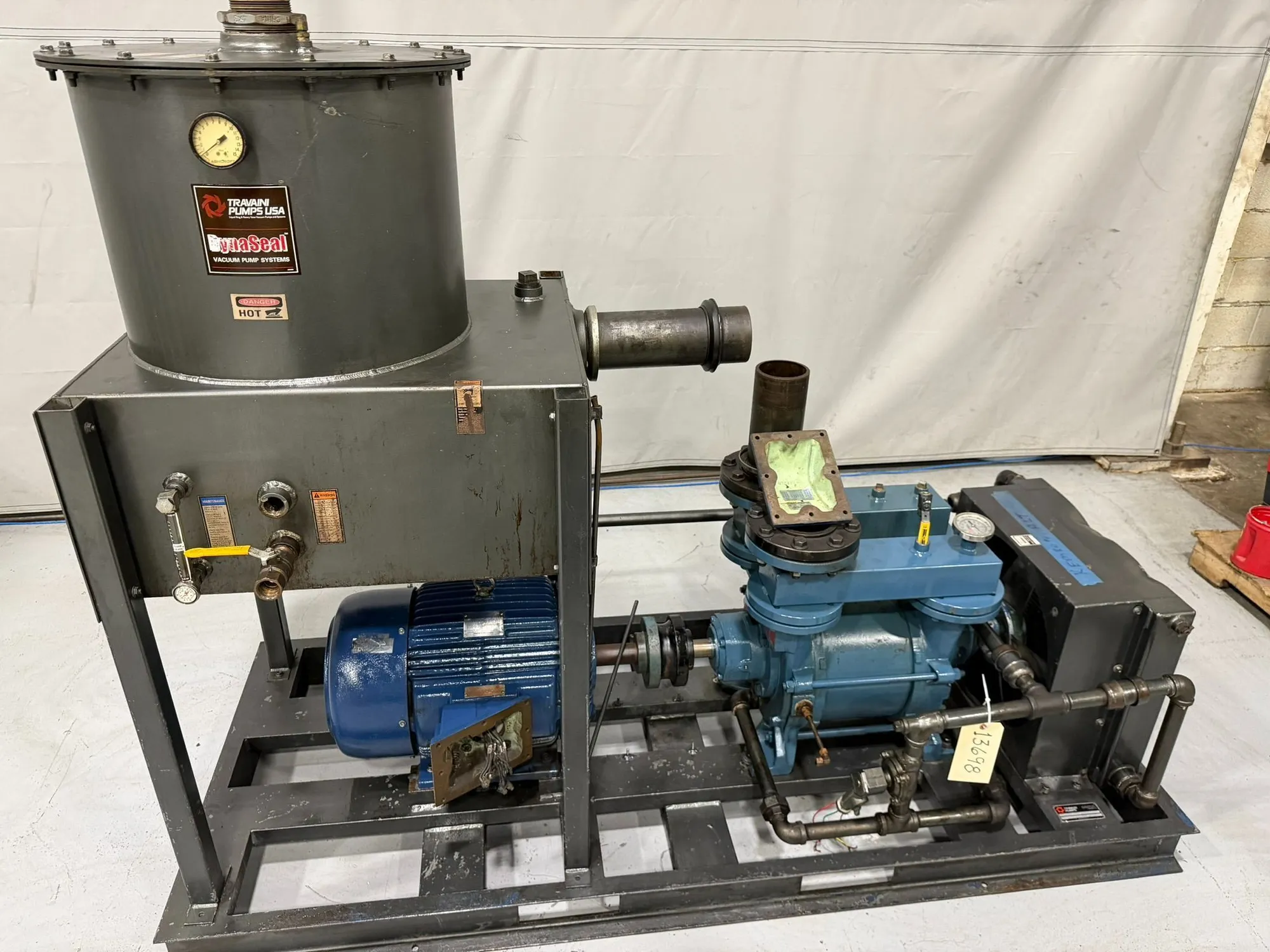 TRAVAINI TRO400S 25HP VACUUM PUMP