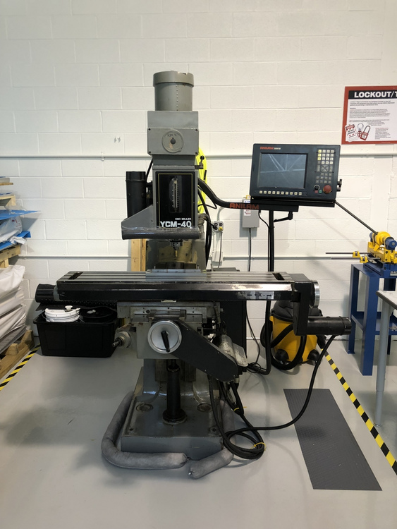 Used 1989 YCM 40 KNEE MILL Vertical Machining Centers | Tramar Industries #716931