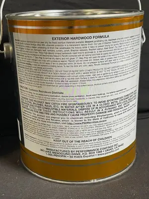 Penofin Penetrating Oil Finish for Hardwood - 128 oz per can; 2 cans (256 oz total) Brazilian Rosewood Oil