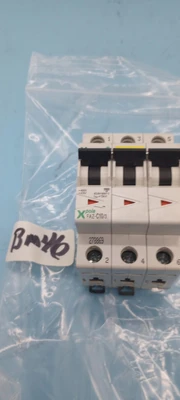 Used Moeller Moeller FAZ-C10/3-NA 3-Pole 10-Amp Circuit Breaker 277VAC, 96VDC Circuit Breakers Arizona US | ASSET CONVERSION SPECIALISTS, INC. #1181222