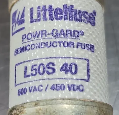 Littlelfuse L50S40 500 vac / 450 vdc Powr-Gard Loc4E34