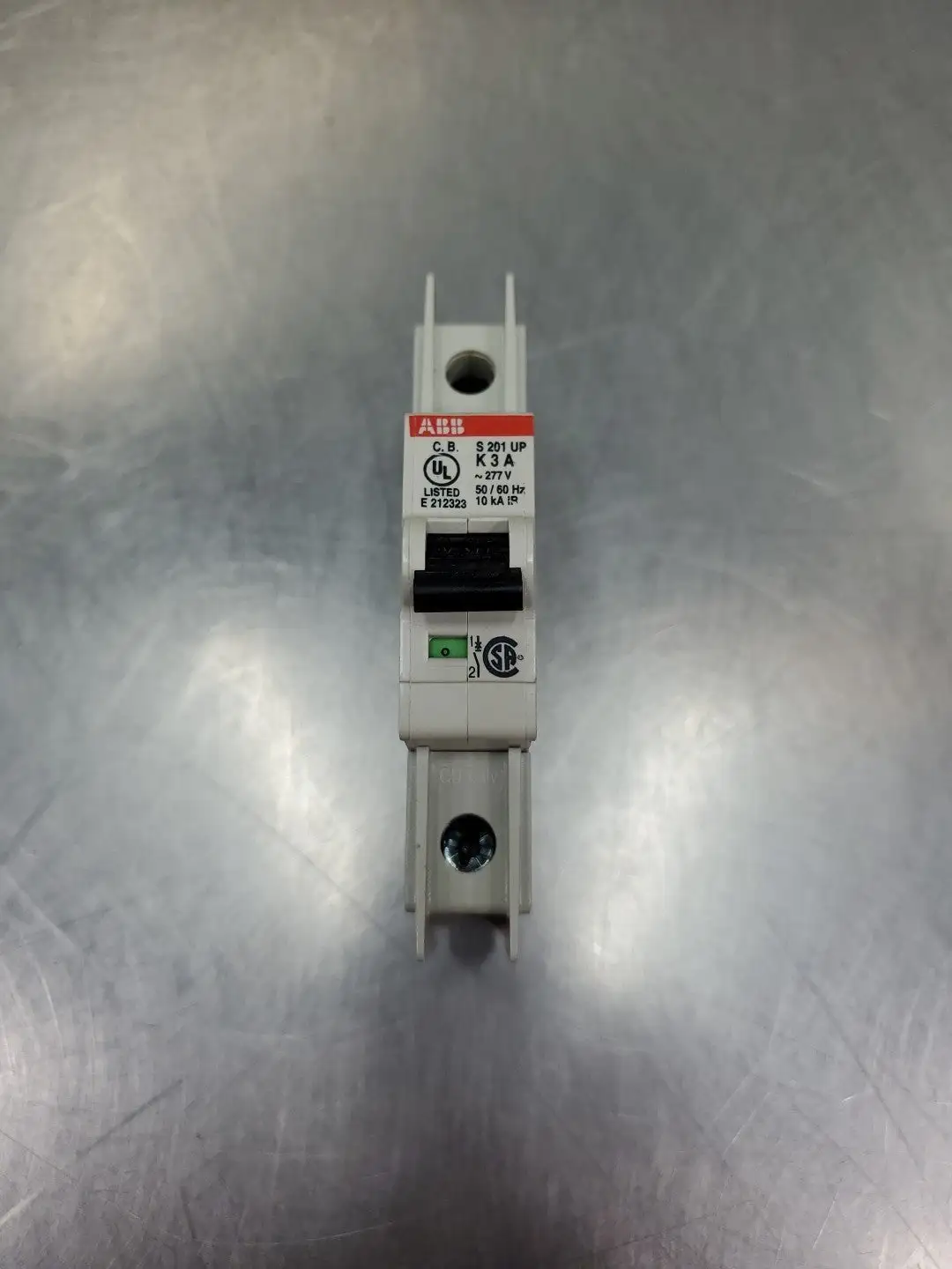 USED ABB S201UP K3A Circuit Breaker, 1 Pole, 277V