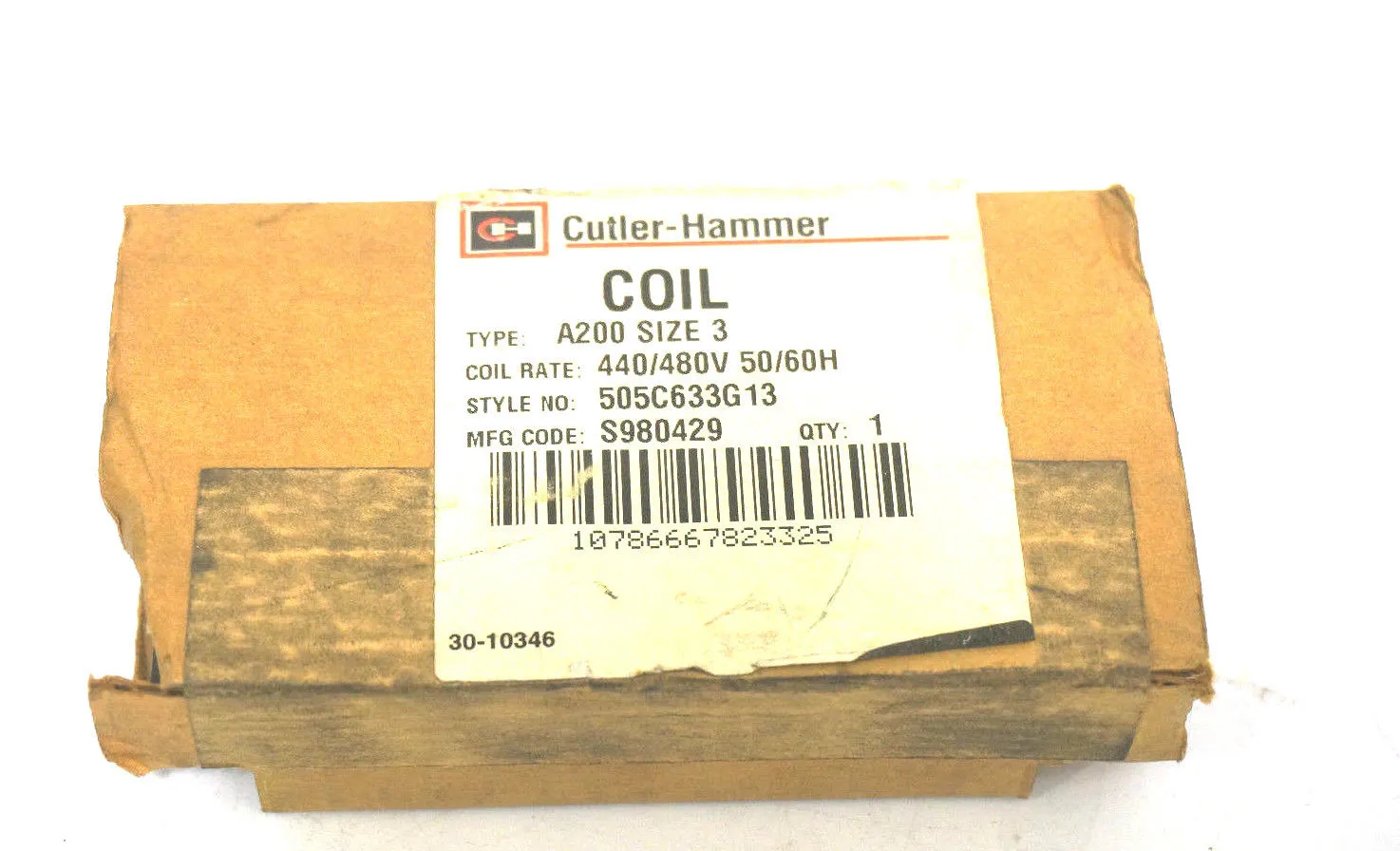 NEW CUTLER HAMMER 505C633G13 COIL TYPE A200 SIZE 3