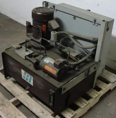 SPC5525  Pump 5 hp Autoquip hydraulic power unit, 23 gallon reservoir tank