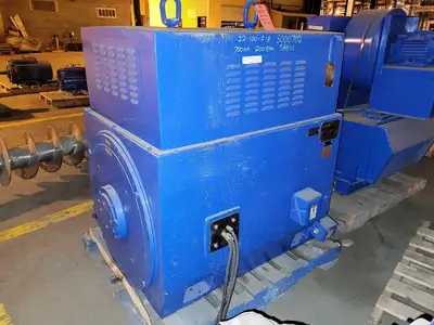 700 hp, 4000 volts, 1200 rpm, 588US, Induction Electric Motor BD-22-100-218