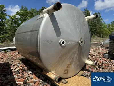 USED Walker 4,500 Gal Walker Stainless Mix Tank, S/S
