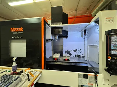 2022 MAZAK VC-EZ20 Vertical Machining Centers | Tight Tolerance Machinery (3)