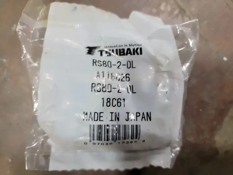 New | in-Stock TSUBAKI RS80-2-0L 18C61 Miscellaneous MRO British Columbia CA | Lenmark #283086