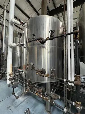 Used 2015 PROSPERO SK 30 BBL PRODUCTION BREWHOUSE Brewing Equipment Oregon US | Ager Tank & Equipment Co. #1365431