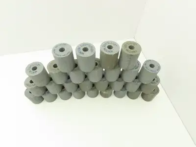 Norton 53A80-KVBE Grinding Wheel Alundum 2-3/4"W x 2"OD x 5/8"ID Lot of 28