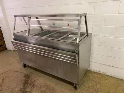 152-0387 Atlas Self Contained Refrigerated Cold Salad Buffet Bar