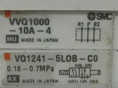USED SMC VVQ1000-10A-4 / VQ1241-5LOB-C0