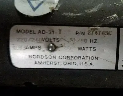 USED 1993 NORDSON 3700-1SK34/DQ