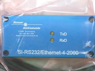 NEW SENSOR INSTRUMENTS SIRS232/ETHERNET42000